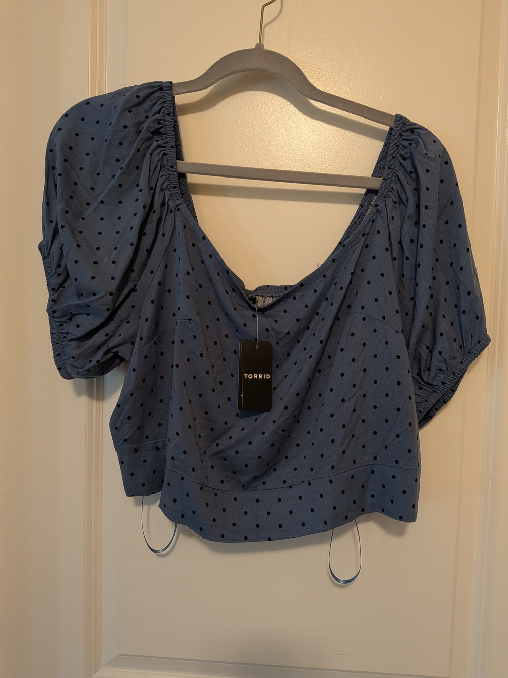 Blue Polka Dot Two-Piece Set - Picture 2 of 5
